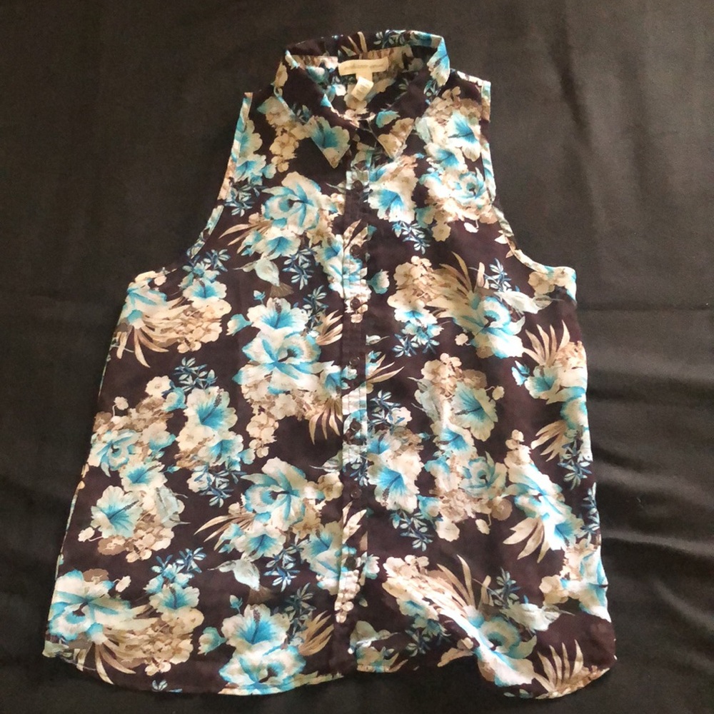 Floral Button Up Shirt